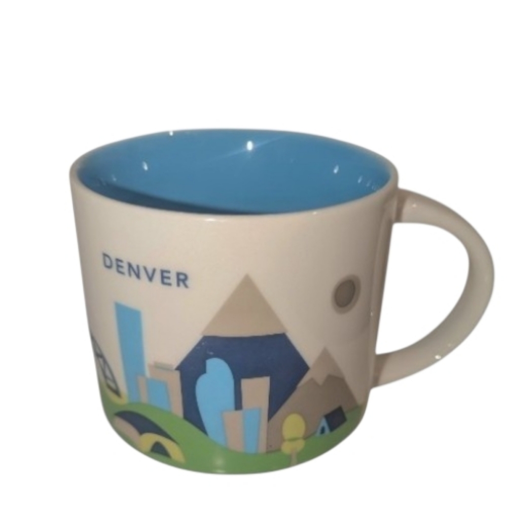 Starbucks You Are Here Collection ~ 14 oz. Denver Skyline Mug
